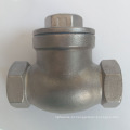 Balanço de aço inoxidável 2 &quot;NPT Threaded Check Valve